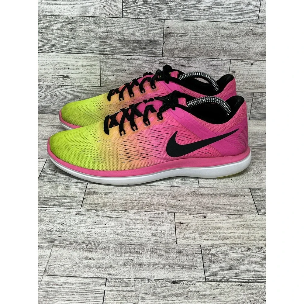 Nike Flex 2016 Run Running Shoes 844741-999 Women's‎ Size 8.5 Sneakers